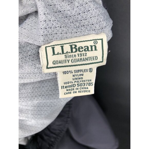 L.L. Bean Men's Cargo Supplex Sport Shorts 10" XL Black Outdoor Swimming Hiking - Picture 6 of 11